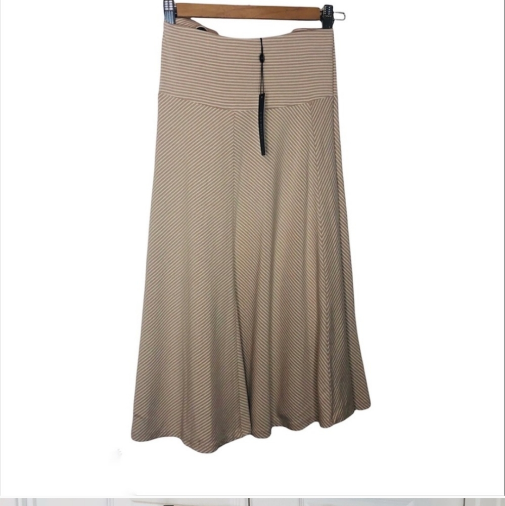 Size XL Talbots Striped Midi Skirt